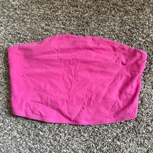 wild fable tube top hot pink